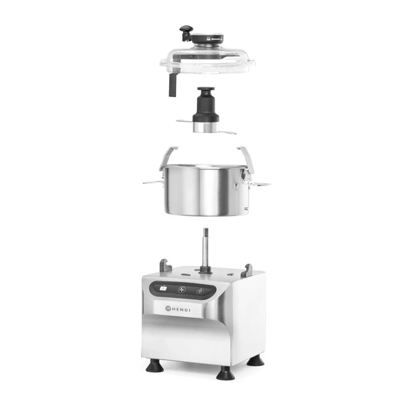 Elektromos aprítógép, HENDI, 4 kg, Ezüst, 230V/800W – 2. kép