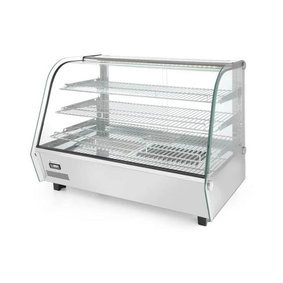 Asztali melegentartó vitrin, HENDI, 160 liter, 230V/1500W, 885x570x(H)680mm