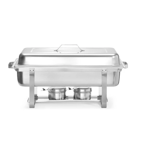 CHAFING GN 1/1 2 DB ÉGŐPASZTATARTÓVAL 9 L