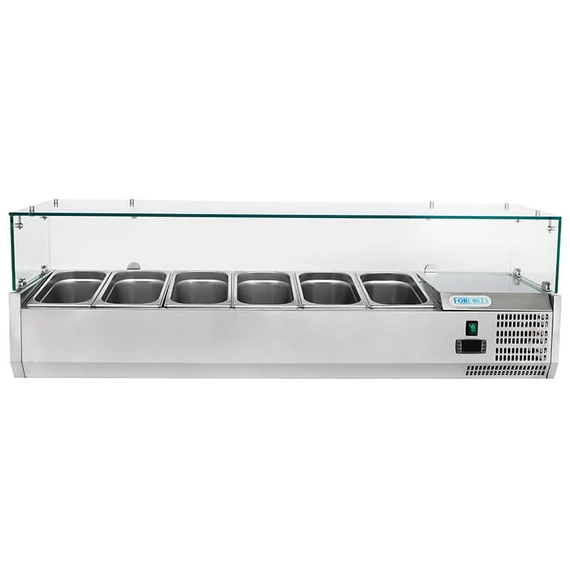 140CM -ES 6XGN1/4-ES FELTÉTHŰTŐ, LEHELETVÉDŐ ÜVEGGEL