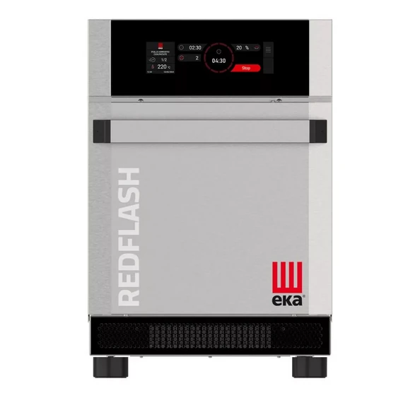 Tecnoeka REDFLASH RAPIDSÜTŐ, konvekciós, öntisztító programmal, inox, 1 fázis