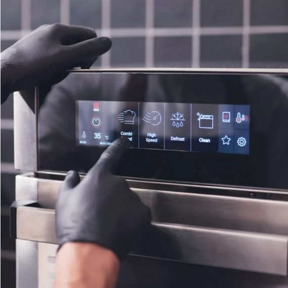Tecnoeka REDFLASH RAPIDSÜTŐ, konvekciós, öntisztító programmal, inox, 1 fázis – 2. kép
