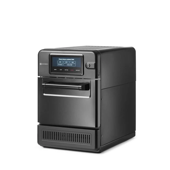 Nagy sebességű CombiTurbo sütő, HENDI, 18L, Fekete, 230V/3000W, 402x735x(H)608mm – 2. kép