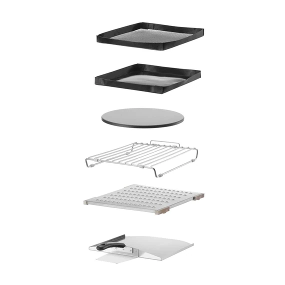 Nagy sebességű CombiTurbo sütő, HENDI, 18L, Fekete, 230V/3000W, 402x735x(H)608mm – 6. kép