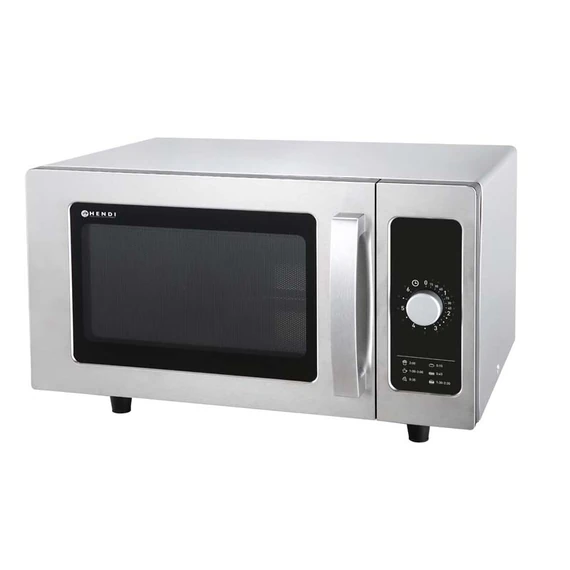 Mikrohullámú sütő 1000W, HENDI, 25L, 230V/1550W, 582x472x(H)374mm