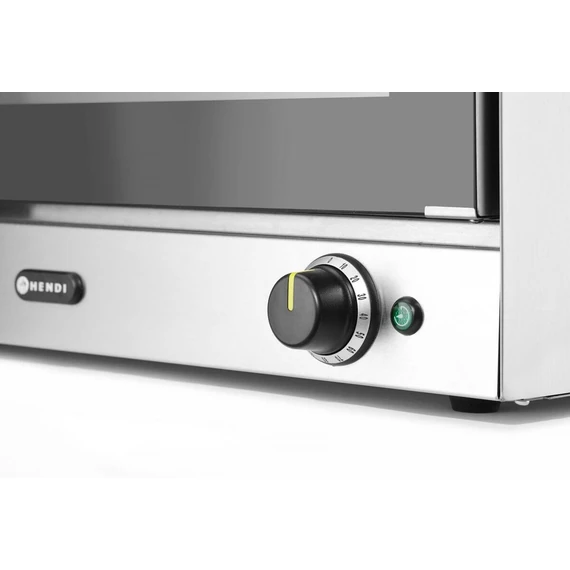 Hőlégbefúvásos sütő párásítással H100S, HENDI, GN 1/1, 230V/3500W – 3. kép