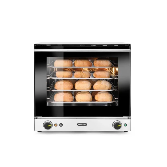 Konvekciós sütő párásítóval H90S, HENDI, 230V/2670W – 2. kép