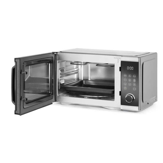 Mikrohullámú sütő légkeveréses "Air Fry" funkcióval, HENDI, 25l-es – 6. kép