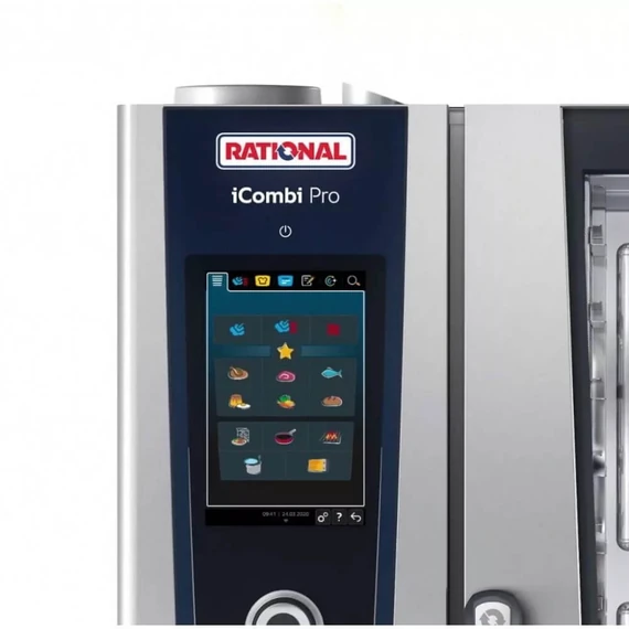 Rational iCombi Pro 6 tálcatartós, 1/1, elektromos kombi sütő-pároló – 2. kép
