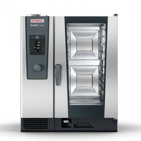 Rational iCombi Classic 10 tálcatartós, 1/1, elektromos kombi sütő-pároló