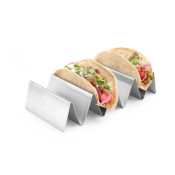 Taco állvány, HENDI, 4 rés