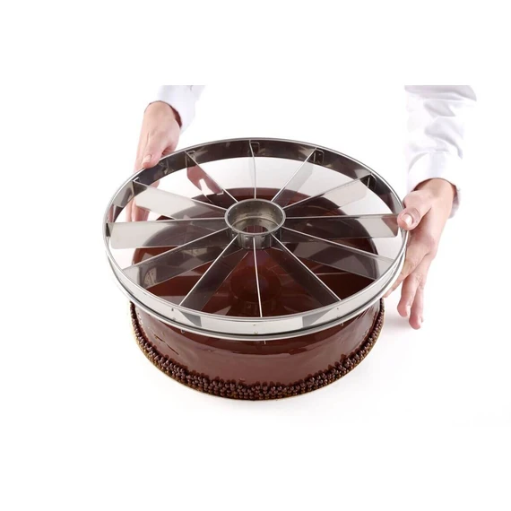 Pite vágó, HENDI, 12 adag, ⌀320mm – 2. kép
