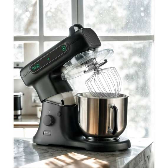 Bolygókeverő Blackbolt PRO, HENDI, 7L, Fekete, 230V/800W – 2. kép