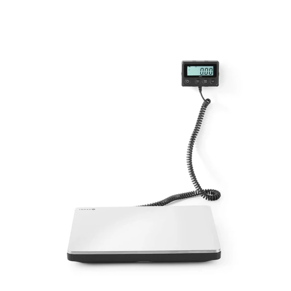 Digitális mérleg 200 kg-ig, HENDI, 298x248x(H)37mm