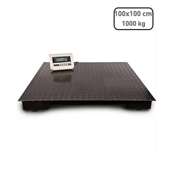 1000 kg-os raktári lapmérleg