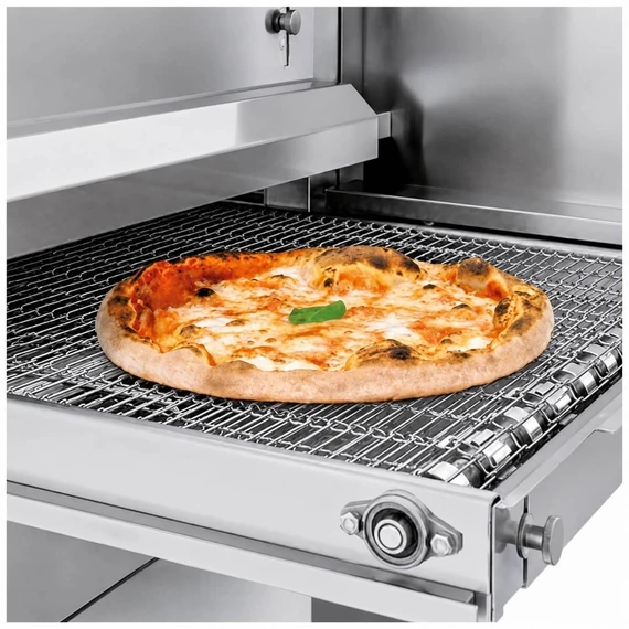 65-ös olasz gyártmányú, alagút rendszerű, elektromos pizzakemence – 3. kép