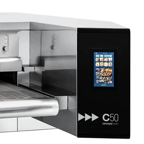 50-es olasz gyártmányú, alagút rendszerű, elektromos pizzakemence – 2. kép