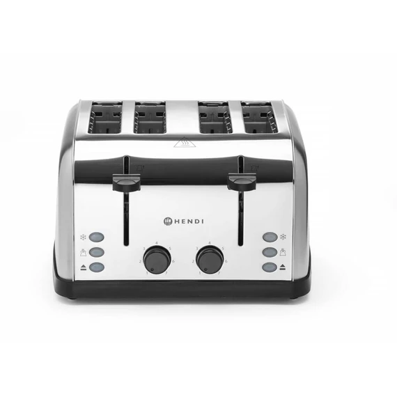 4 szeletes kenyérpirító, HENDI, 240V/1500W