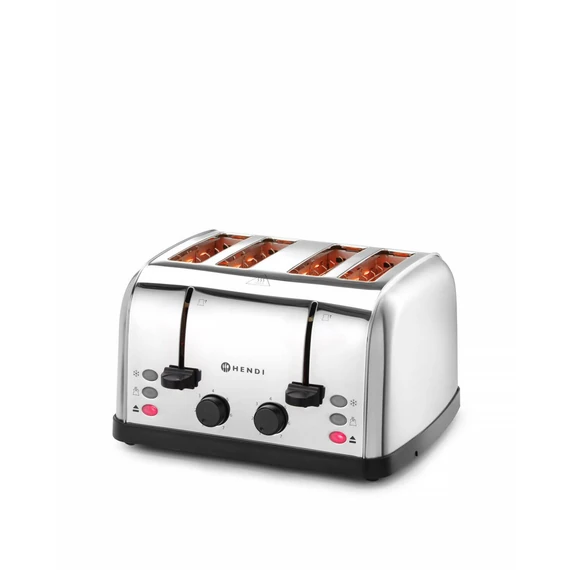 4 szeletes kenyérpirító, HENDI, 240V/1500W – 3. kép