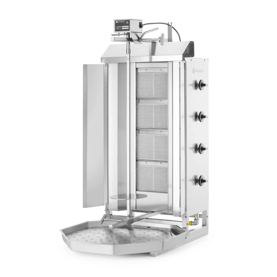 Gáz kebab grillsütő, HENDI, Profi Line, 230V/16W, 13kW – 2. kép
