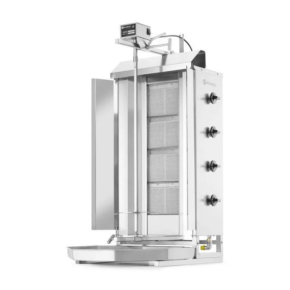 Gáz kebab grillsütő, HENDI, Profi Line, 230V/16W, 13kW – 3. kép