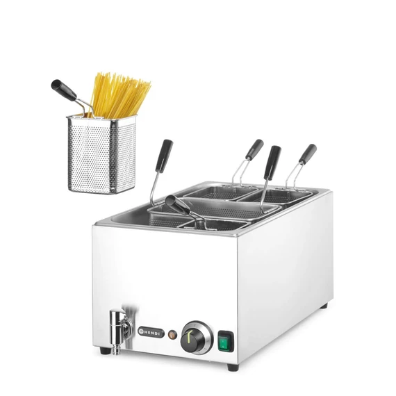 Tésztafőző, HENDI, 25L, 220-240V/3500W, 601x326x(H)279mm – 4. kép